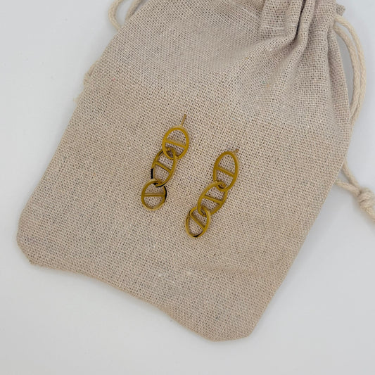 Boucles d’oreilles Marine