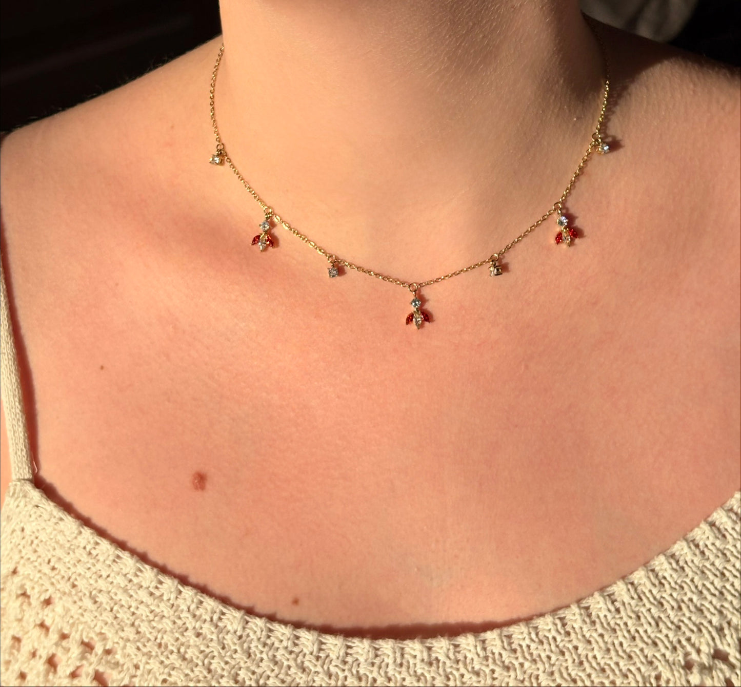 Collier Jasmine Orange