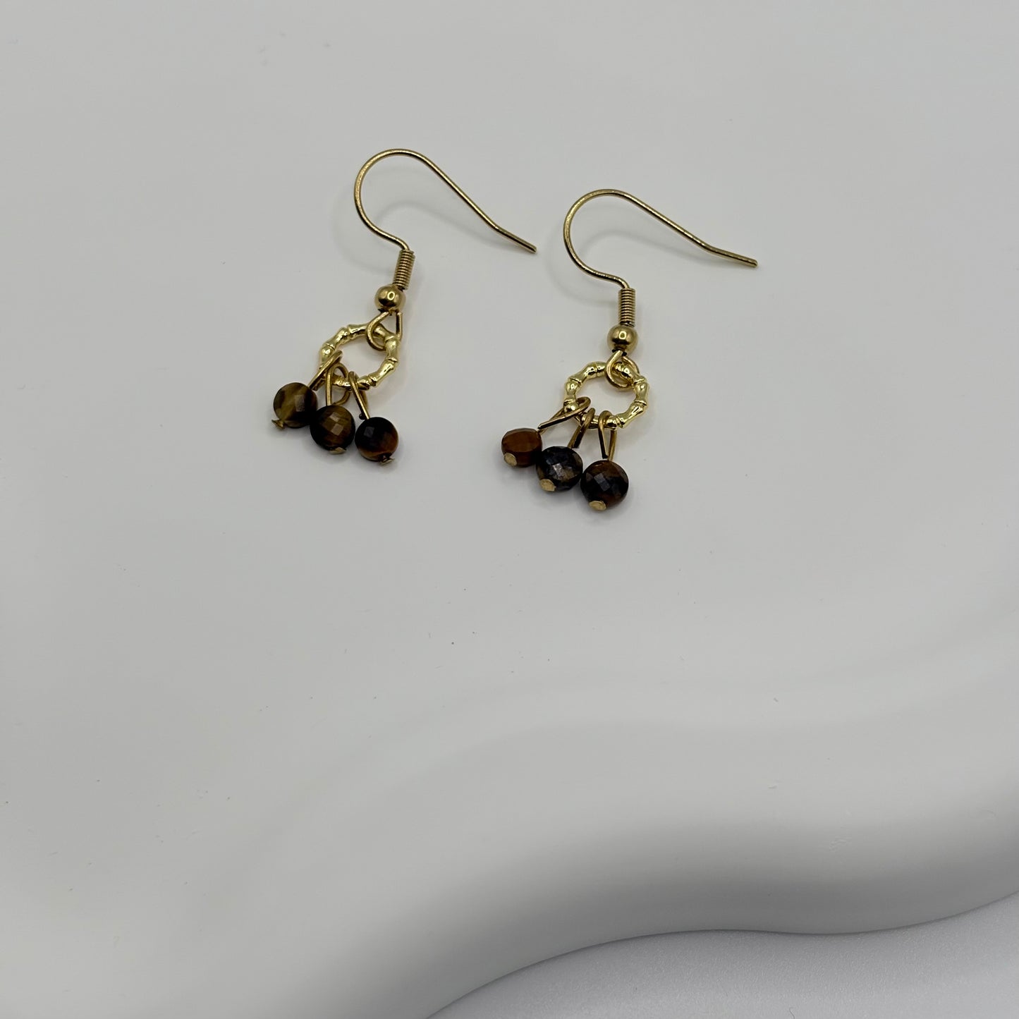 Boucles d’oreilles pierres naturelles