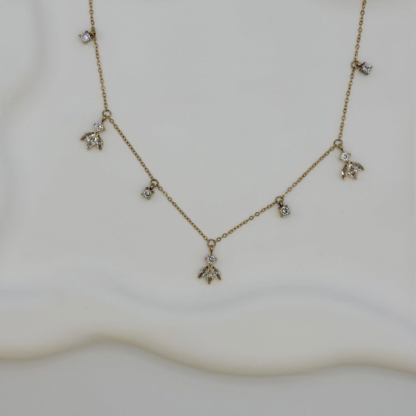 Collier Jasmine Or